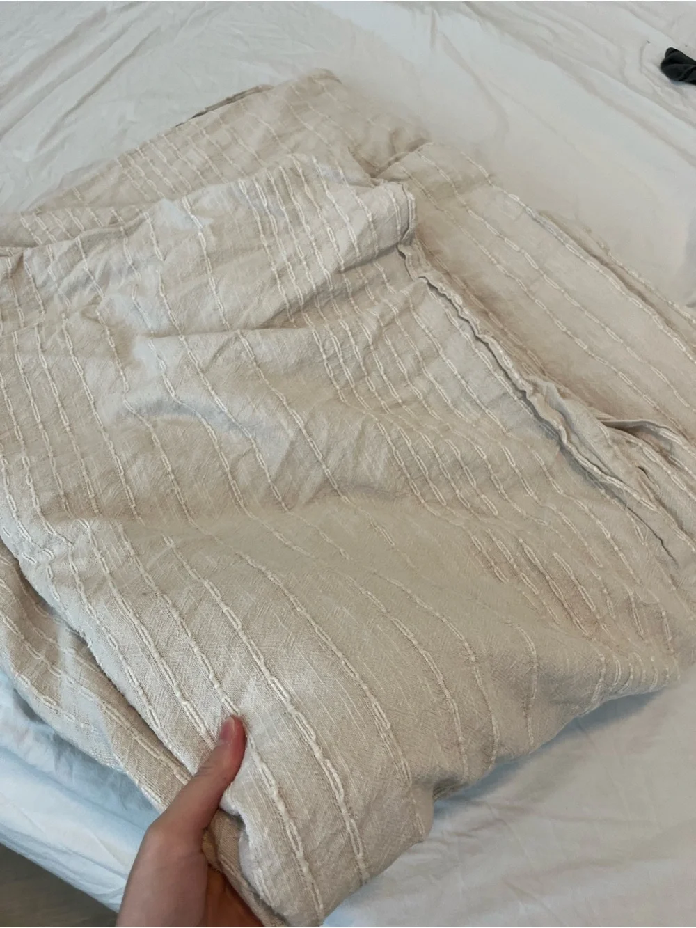 West Elm Duvet Cover, King/California King